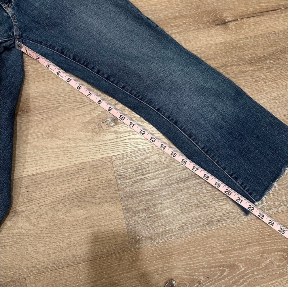 MOTHER The Hustler Ankle Fray, Girl Crush Jeans Size 24 - Picture 6 of 6